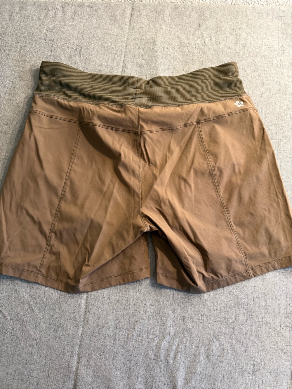 Tuff Athletics Women's Hybrid Shorts w/ ribbed waistband with a drawstring Sz L - Picture 5 of 10